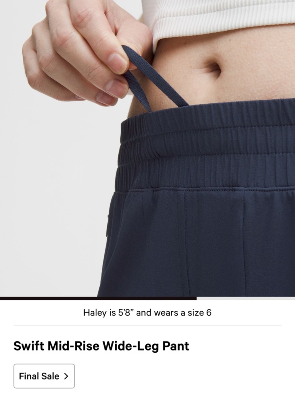 Lululemon Swift Mid Rise Pants - Picture 3 of 5